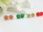 Preview: Mini Blümchen Ohrstecker bunt